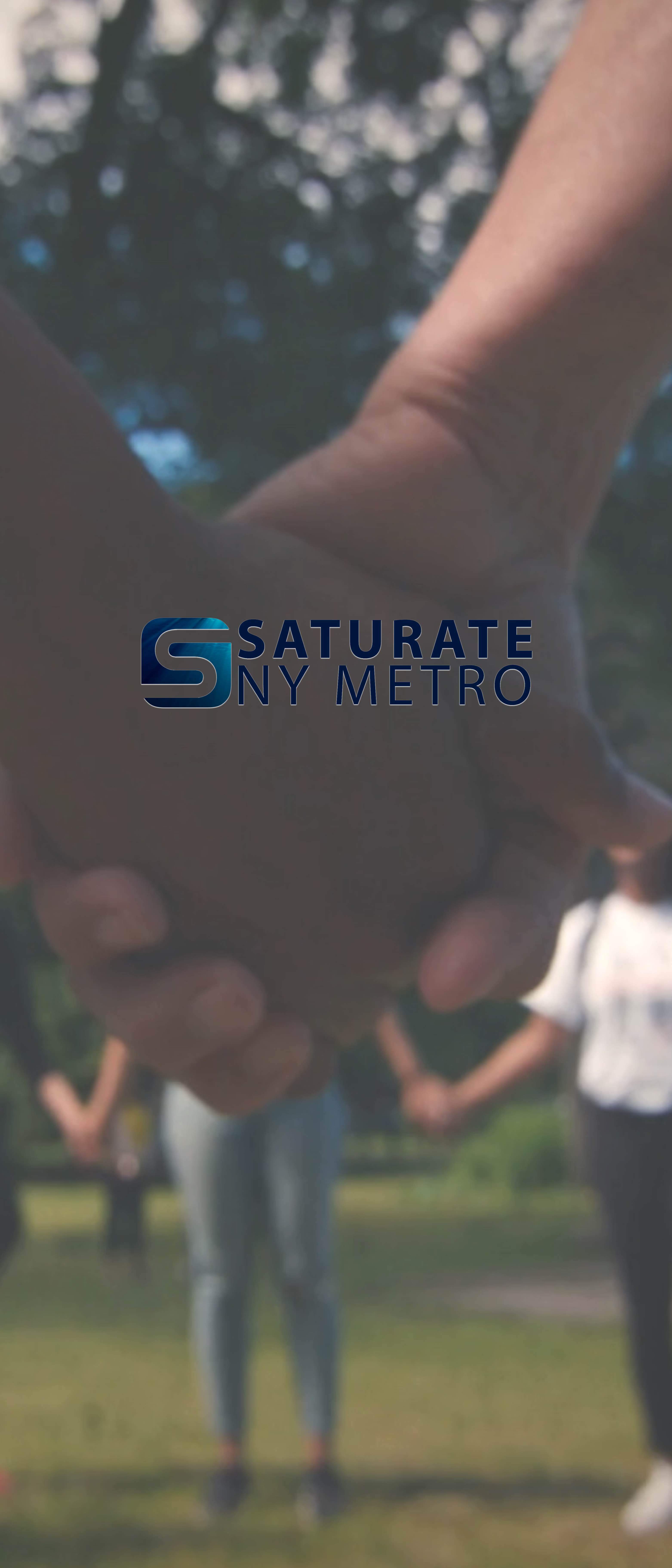 Saturate Splash Page